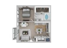 The Sydney Floor Plan at Century Cedar Hill, Cedar Hill, TX, 75104